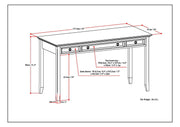 Amherst - Handcrafted Desk - R&R Furniture Gallery (Fountain Valley, CA)