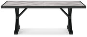 Beachcroft - Rect Dining Table W/Umb Opt - R&R Furniture Gallery (Fountain Valley, CA)