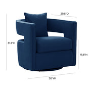Kennedy - Swivel Chair - R&R Furniture Gallery (Fountain Valley, CA)