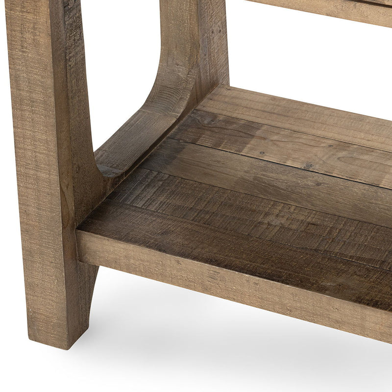 Talladega - Console Table - Natural Pine - R&R Furniture Gallery (Fountain Valley, CA)