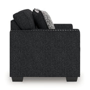 Jasmine Peaks - Loveseat - Coal - R&R Furniture Gallery (Fountain Valley, CA)