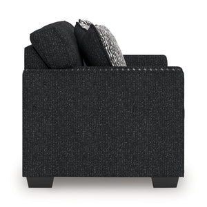 Jasmine Peaks - Loveseat - Coal - R&R Furniture Gallery (Fountain Valley, CA)