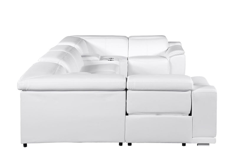 9762 - 8-Piece U-Shaped Sectional Sofa With 4 Power Recliner