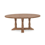 Classic Home Marina 72-inch dining table in Hampton Sand with wooden legs and smooth tabletop, perfect for modern dining rooms.