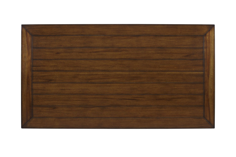 2 Tone 6 Drawer Dining Table - Gray - R&R Furniture Gallery (Fountain Valley, CA)