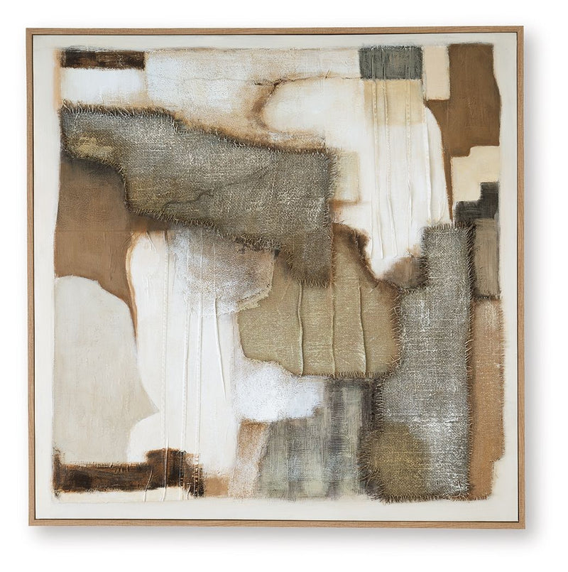 Wylander - Wall Art - Tan / Brown / Gray - R&R Furniture Gallery (Fountain Valley, CA)