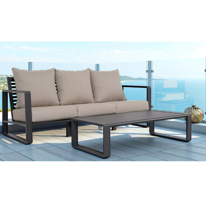 Durable Sofa With Rectangular Coffee Table - R&R Furniture Gallery (Fountain Valley, CA)