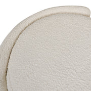 Fuji - Oval Storage Bench, Upholstered - Ivory White - R&R Furniture Gallery (Fountain Valley, CA)