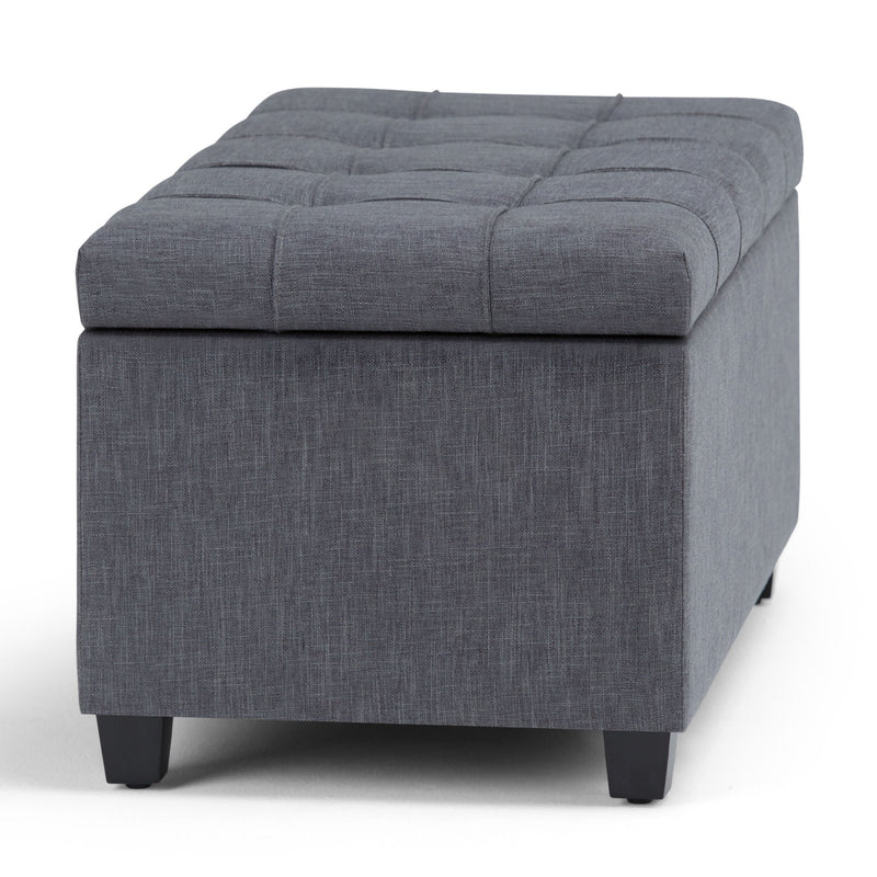 Sienna - Upholstered Storage Ottoman Bench - R&R Furniture Gallery (Fountain Valley, CA)