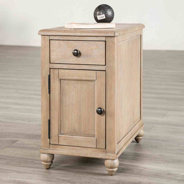 Side Table, Light White Wash" - FM49000AK-T