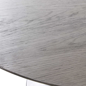 Brando - 48" Dining Table - Black / Woodtone