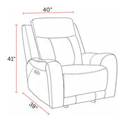 Haywood - Power Glider Recliner - R&R Furniture Gallery (Fountain Valley, CA)