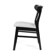 Mid Century Dining Chairs With Cushioned Seats And Wood Frame (Set of 2) - R&R Furniture Gallery (Fountain Valley, CA)