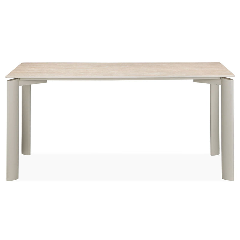 Ingram - Dining Table - Sintered Stone & Light Gray - R&R Furniture Gallery (Fountain Valley, CA)