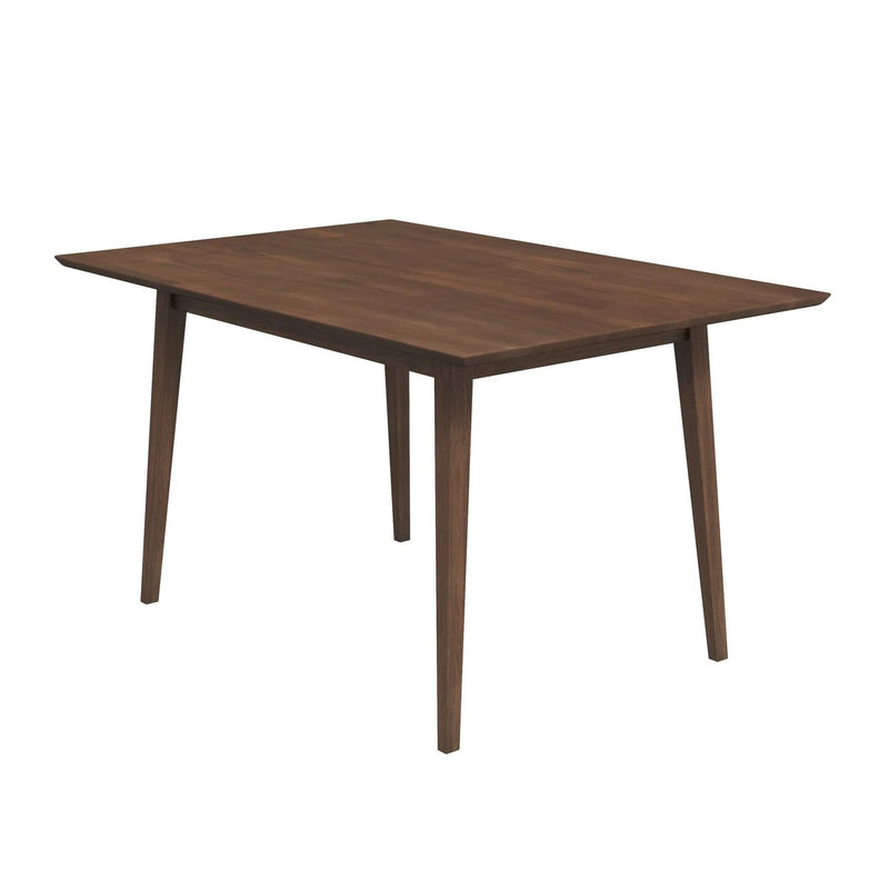 Modern rectangular dining table by Ashcroft Furniture, ideal for kitchens and dining rooms, featuring sleek contemporary design.
