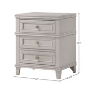 3 Drawer Nightstand With USB - R&R Furniture Gallery (Fountain Valley, CA)