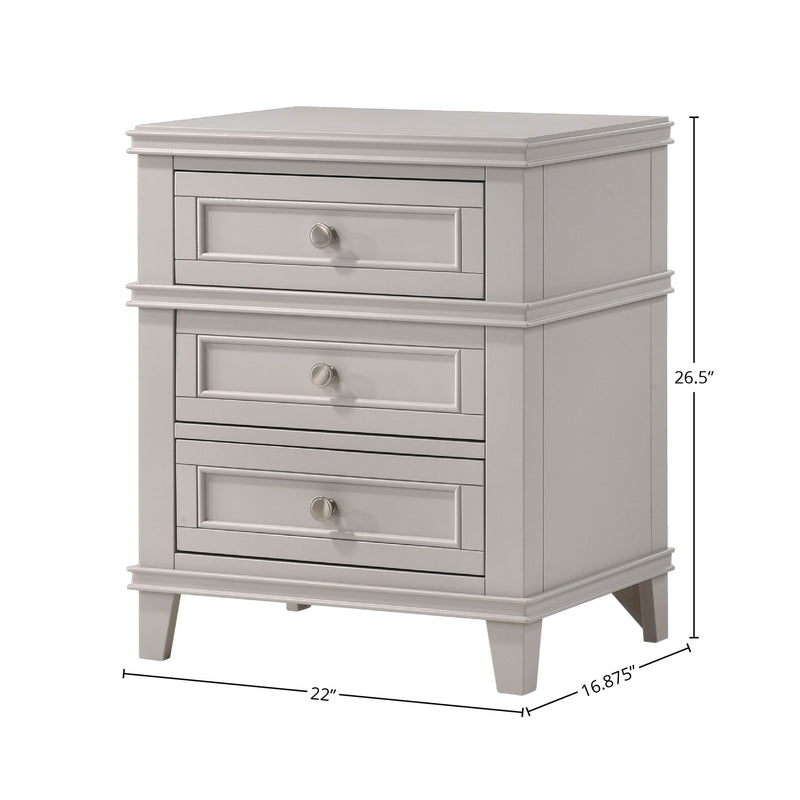 3 Drawer Nightstand With USB - R&R Furniture Gallery (Fountain Valley, CA)