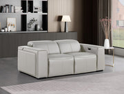 1224 - 2-Piece Modular Power Reclining Loveseat In With 2 Power Recliners & Power Headrests - R&R Furniture Gallery (Fountain Valley, CA)