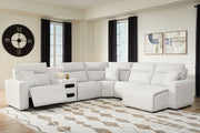 Modmax II - Reclining Sectional - Stone - R&R Furniture Gallery (Fountain Valley, CA)