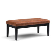 Lacey - Upholstered Tufted Ottoman Bench - R&R Furniture Gallery (Fountain Valley, CA)