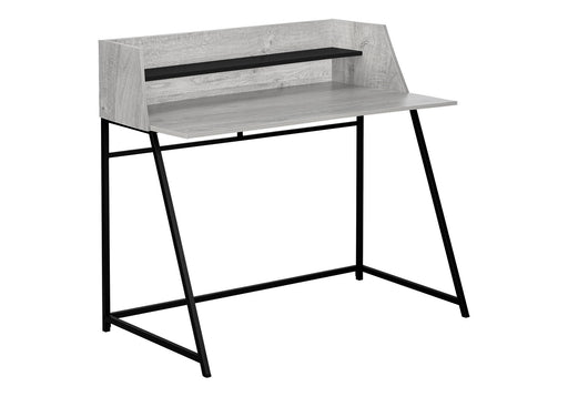 Computer Desk For Home Office, Laptop, Storage Shelves, Marble Look Contemporary & Modern - R&R Furniture Gallery (Fountain Valley, CA)