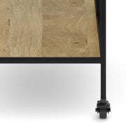 Barnes - Bar Cart - Natural - R&R Furniture Gallery (Fountain Valley, CA)