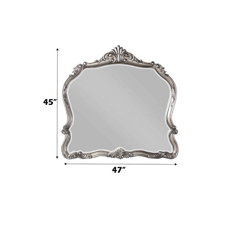 Ariadne - Mirror - Antique Platinum - R&R Furniture Gallery (Fountain Valley, CA)