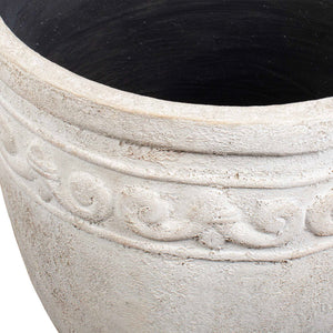Timeless - Terrace Outdoor Planter - White