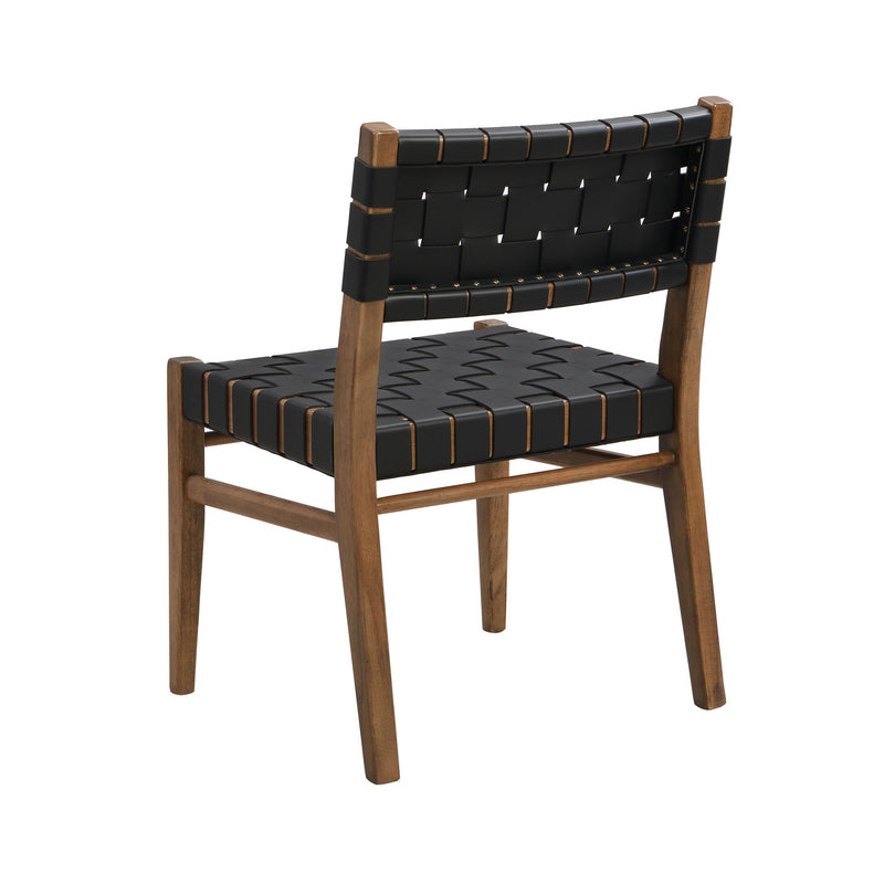 Modern Noble House dining side chair with sleek design, featuring a cushioned seat and wooden legs in a contemporary style.