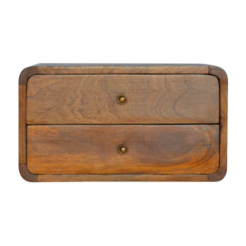 Curved Wall Mounted Bedside Nightstand - R&R Furniture Gallery (Fountain Valley, CA)