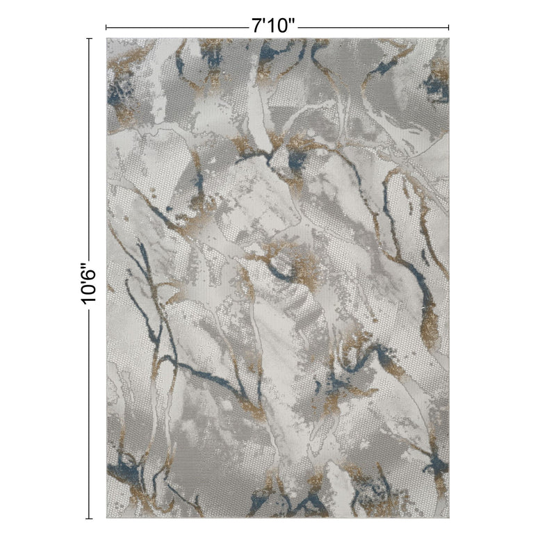 Geometrix - Area Rug With 3D Effect - R&R Furniture Gallery (Fountain Valley, CA)