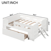 Platform Bed With Guardrail And Drawer - R&R Furniture Gallery (Fountain Valley, CA)