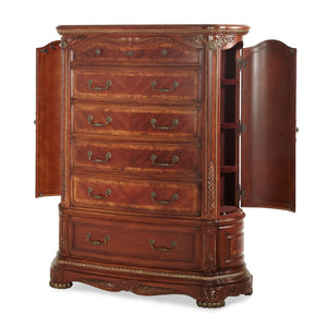 Cortina - 6-Drawer Chest - Honey Walnut - R&R Furniture Gallery (Fountain Valley, CA)