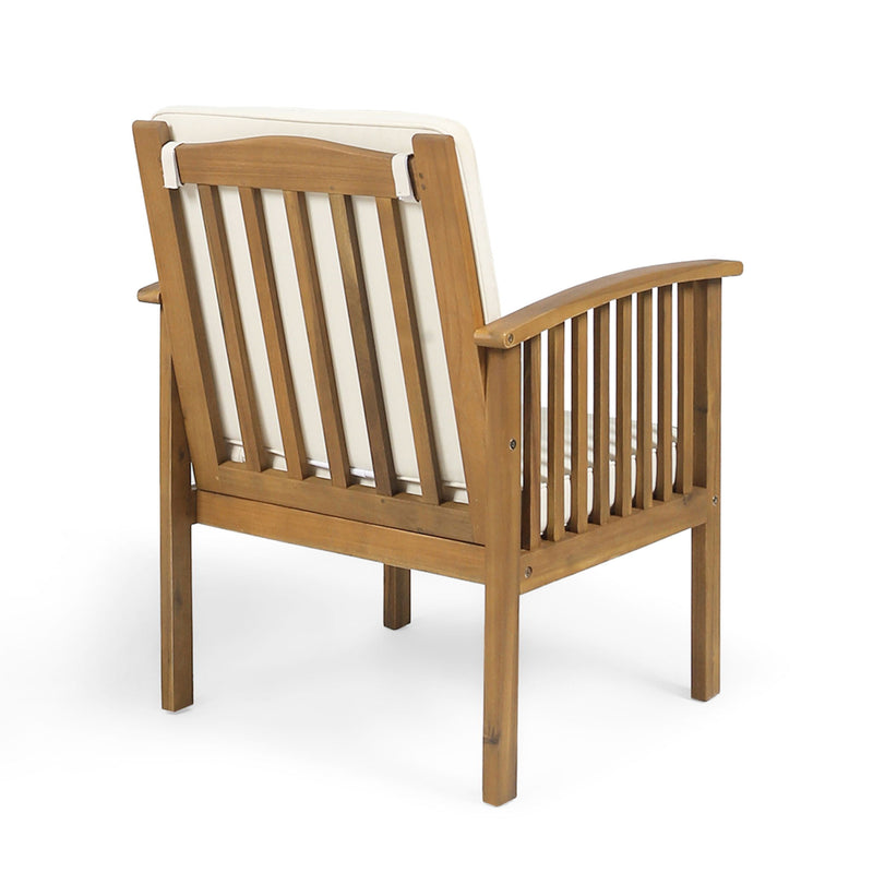 Casa - Acacia Club Chair Coastal Classic Outdoor Seating, Waterproof Fabric - R&R Furniture Gallery (Fountain Valley, CA)