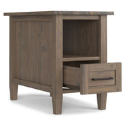 Ela - Narrow End Table - Brown - R&R Furniture Gallery (Fountain Valley, CA)