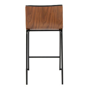 Mason Mara - Contemporary Fixed Height Quality Counter Stool (Set of 2) - R&R Furniture Gallery (Fountain Valley, CA)