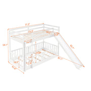Functional Bunk Bed & Convertible Ladder And Slide - R&R Furniture Gallery (Fountain Valley, CA)