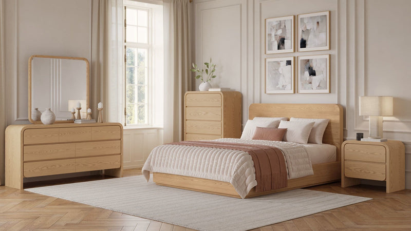 Elora Drs Mirror - Timber