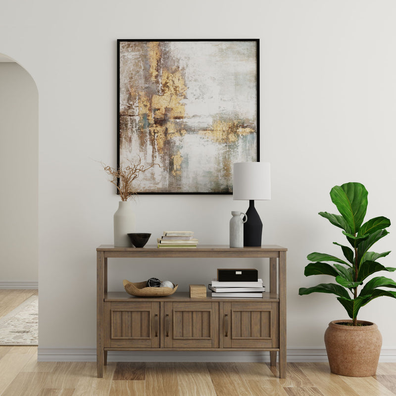 Lev - Console Table - Smoky Brown - R&R Furniture Gallery (Fountain Valley, CA)