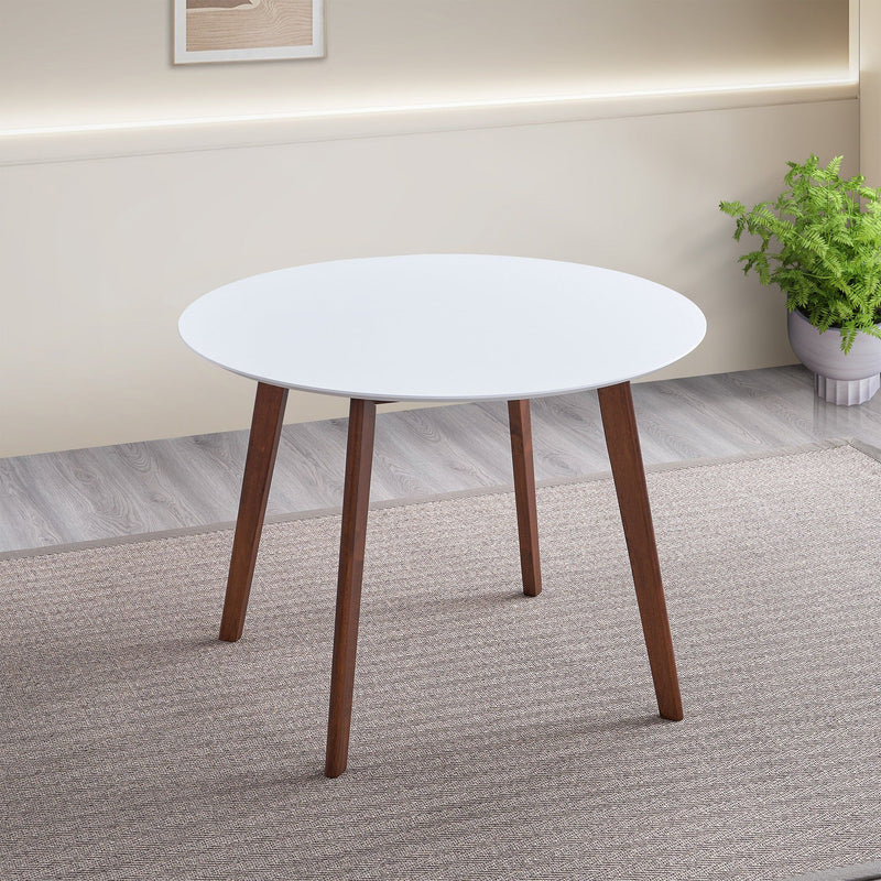 Dining Table - Brown / White - R&R Furniture Gallery (Fountain Valley, CA)
