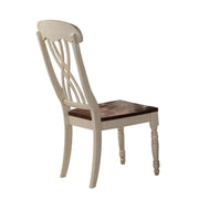 Dylan - Side Chair (Set of 2) - Buttermilk & Oak - R&R Furniture Gallery (Fountain Valley, CA)