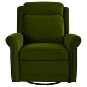 360 Degrees Swivel Recliner Manual Rocking Recliner Home With Adjustable Backrest - R&R Furniture Gallery (Fountain Valley, CA)