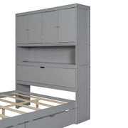 Platform Bed With USB, Storage Headboard & Drawers - R&R Furniture Gallery (Fountain Valley, CA)