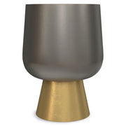 Anthony - Cast Aluminum Side Table - Bronze - R&R Furniture Gallery (Fountain Valley, CA)
