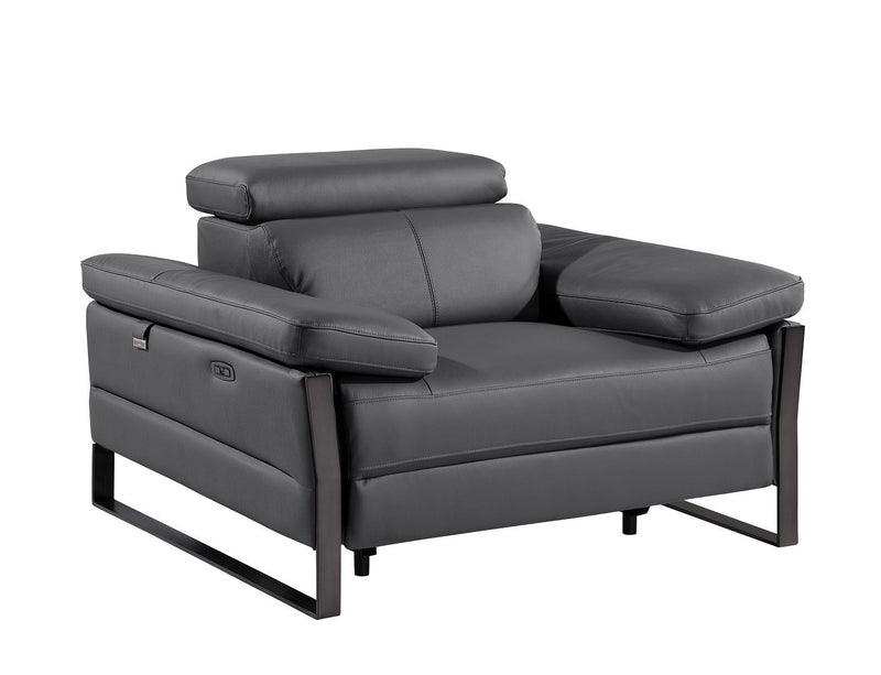 1246 - Modular Power Dual Reclining Sofa, Loveseat, And Chair Set With Power Headrests