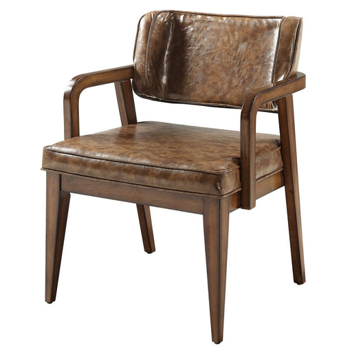 Harvey - Arm Chair (Set of 2) - Brown - R&R Furniture Gallery (Fountain Valley, CA)