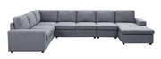 Tifton - 7 Seat Reversible Modular Sectional Sofa Chaise - R&R Furniture Gallery (Fountain Valley, CA)