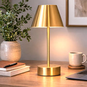 Elegance Rechargeable LED Table Lamp LED Touch Switch - R&R Furniture Gallery (Fountain Valley, CA)