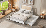 Platform Bed With 2 Big Drawers & Trundle - R&R Furniture Gallery (Fountain Valley, CA)