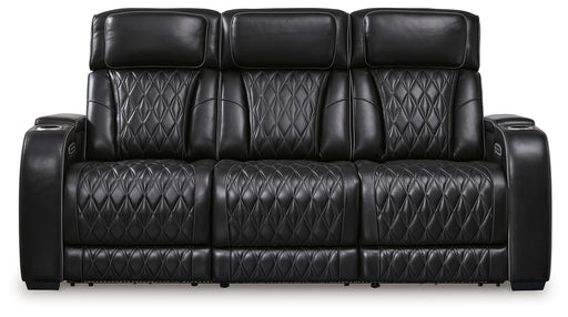 Boyington - Power Reclining Sofa With Adj Headrest - R&R Furniture Gallery (Fountain Valley, CA)